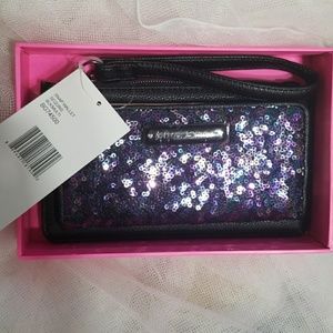 Betsey Johnson Sequin Wallet